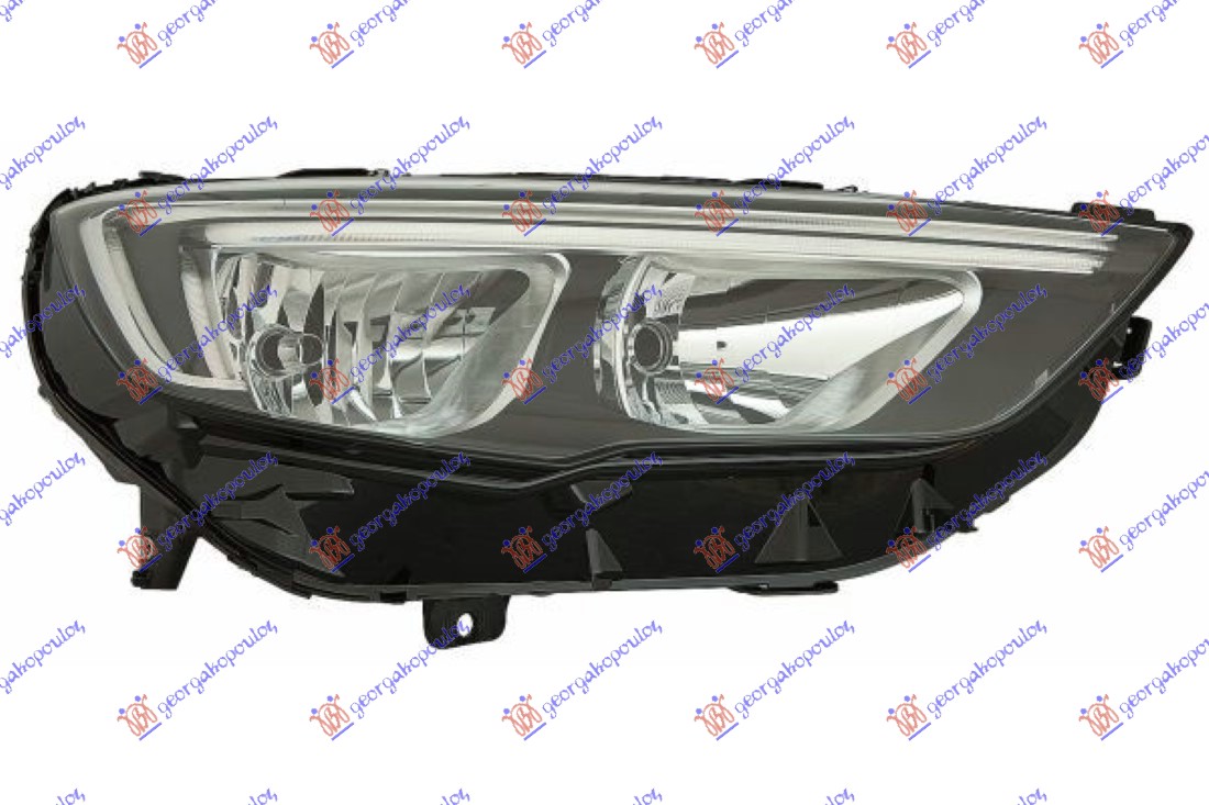 FAR ELEKTRICNI HROM (H7/H7) SA LED DNEVNIM SVETLOM (DEPO) OPEL INSIGNIA 2017- (Z18)