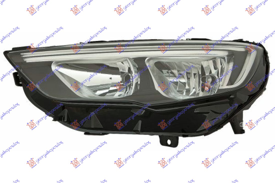 FAR ELEKTRICNI HROM (H7/H7) SA LED DNEVNIM SVETLOM (DEPO) OPEL INSIGNIA 2017- (Z18)