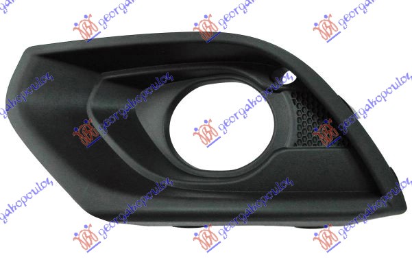 RESETKA PREDNJEG BRANIKA (SA MAGLENKOM) (BEZ OTVORA ZA LAJSNU) OPEL CORSA E 2015-2019 (X15)