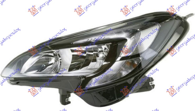 FAR ELEKTRICNI (H7/H7) SA LED DNEVNIM SVETLOM (HELLA) OPEL CORSA E 2015-2019 (X15)