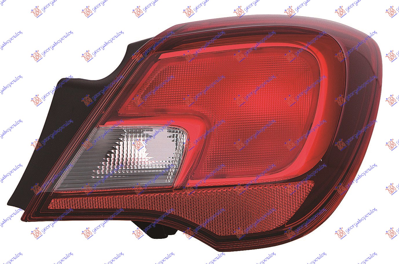 STOP LAMPA SPOLJASNJA 3 VRATA (DEPO) OPEL CORSA E 2015-2019 (X15)
