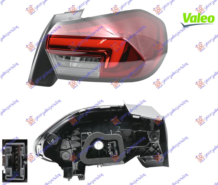 STOP LAMPA SPOLJASNJA LED (VALEO) OPEL CORSA F 2023- (P2J0)