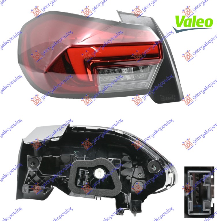 STOP LAMPA SPOLJASNJA LED (VALEO) OPEL CORSA F 2023- (P2J0)