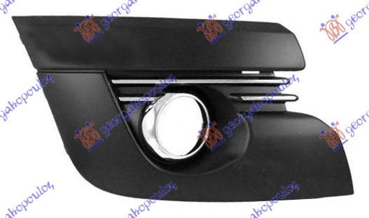 RESETKA PREDNJEG BRANIKA HROM (SA MAGLENKOM) PEUGEOT 3008 I 2009-2013 (0U)