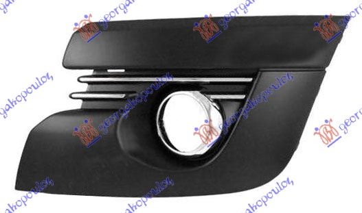 RESETKA PREDNJEG BRANIKA HROM (SA MAGLENKOM) PEUGEOT 3008 I 2009-2013 (0U)