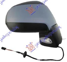 RETROVIZOR ELEKTRICNI SA GREJACEM PM (MIGAVAC) (SENZOR) (KONVEKSNO STAKLO) PEUGEOT 5008 2013-2016 (0U/0E)