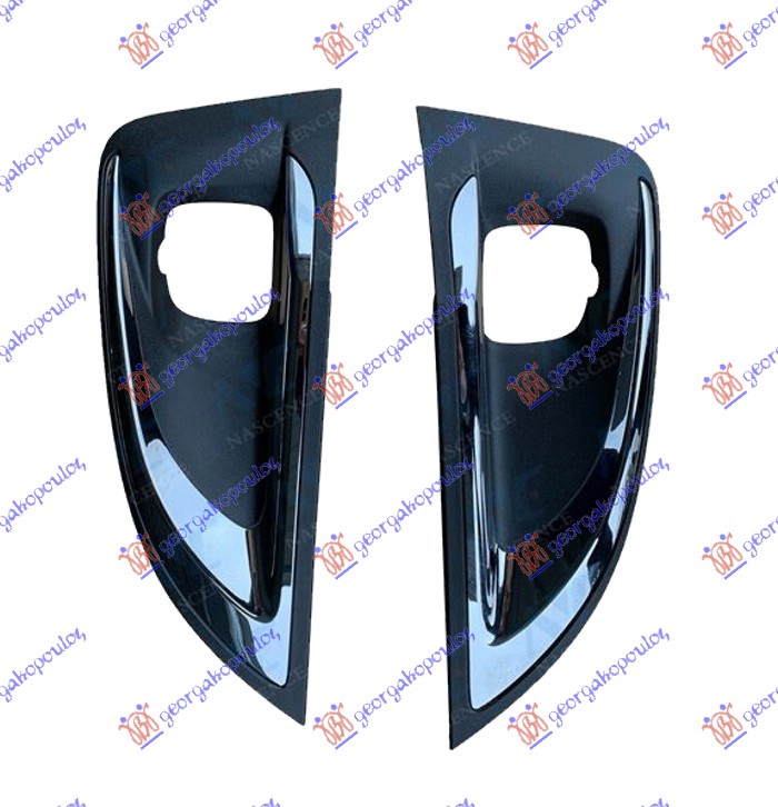 RESETKA PREDNJEG BRANIKA SA HROM LAJSNOM (LED) (SET) PEUGEOT 3008 II 2016-2020 (MC/MR/MJ/M4)