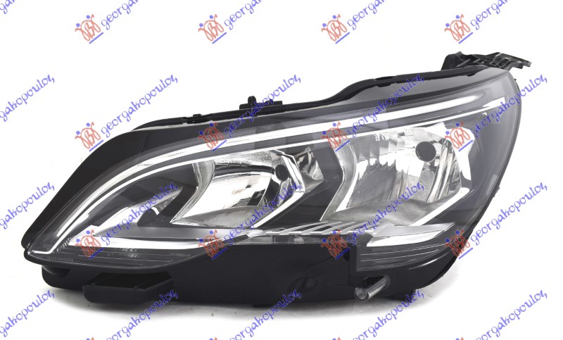 FAR ELEKTRICNI (H7/HB3) SA LED DNEVNIM SVETLOM (SA MOTOROM) (TYC) PEUGEOT 5008 2016-2020 (MC/MR/MJ/M4)