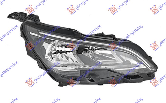 FAR ELEKTRICNI SA LED DNEVNIM SVETLOM (VALEO) PEUGEOT 5008 2016-2020 (MC/MR/MJ/M4)