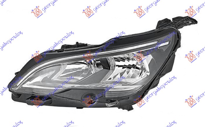 FAR ELEKTRICNI SA LED DNEVNIM SVETLOM (VALEO) PEUGEOT 5008 2016-2020 (MC/MR/MJ/M4)