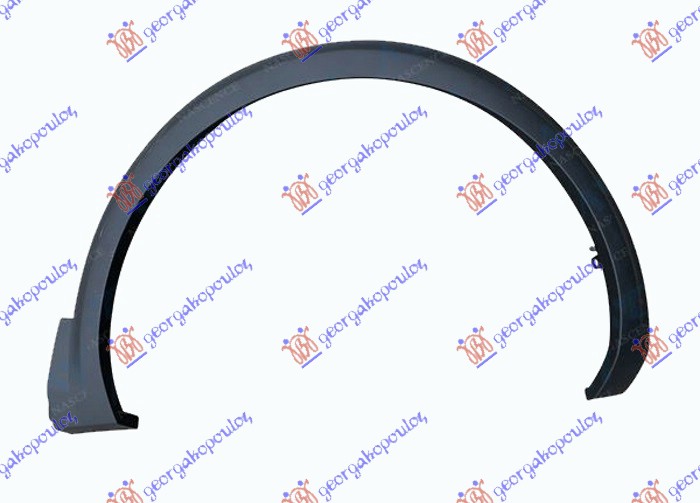 RUB PLASTICNI PREDNJEG BLATOBRANA PEUGEOT 5008 2016-2020 (MC/MR/MJ/M4)