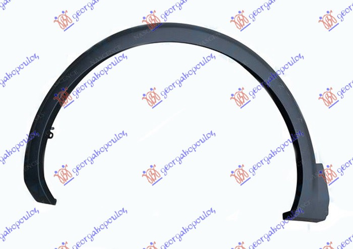 RUB PLASTICNI PREDNJEG BLATOBRANA PEUGEOT 5008 2016-2020 (MC/MR/MJ/M4)