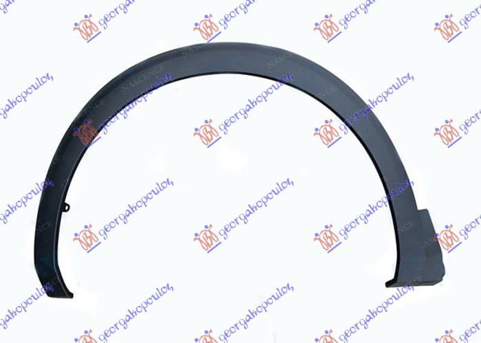 RUB PLASTICNI PREDNJEG BLATOBRANA (GT) PEUGEOT 5008 2016-2020 (MC/MR/MJ/M4)