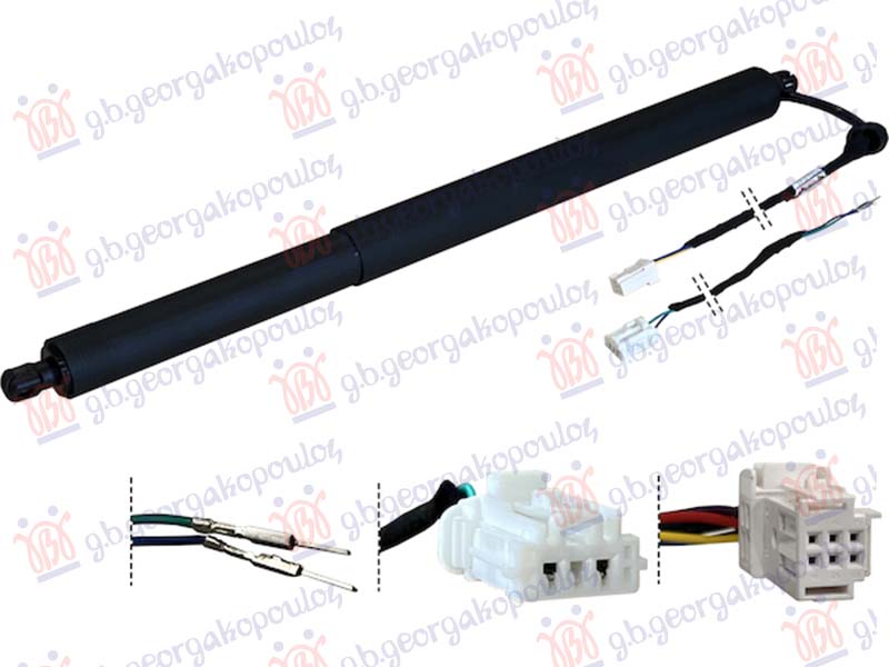 AMORTIZER GEPEK VRATA ELEKTRICNI (6+2 PIN) PEUGEOT 3008 II 2016-2020 (MC/MR/MJ/M4)