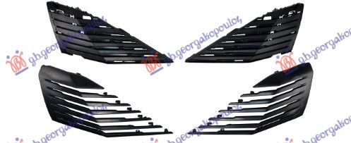 LAJSNA PREDNJEG BRANIKA GORNJA (SET 2 KOM) PEUGEOT 5008 2020-2024 (MC/MR/MJ/M4)