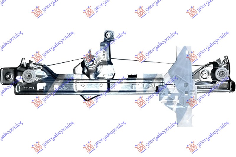PODIZAC ZADNJEG PROZORA ELEKTRICNI (BEZ MOTORA) (A KVALITET) PEUGEOT 5008 2013-2016 (0U/0E)