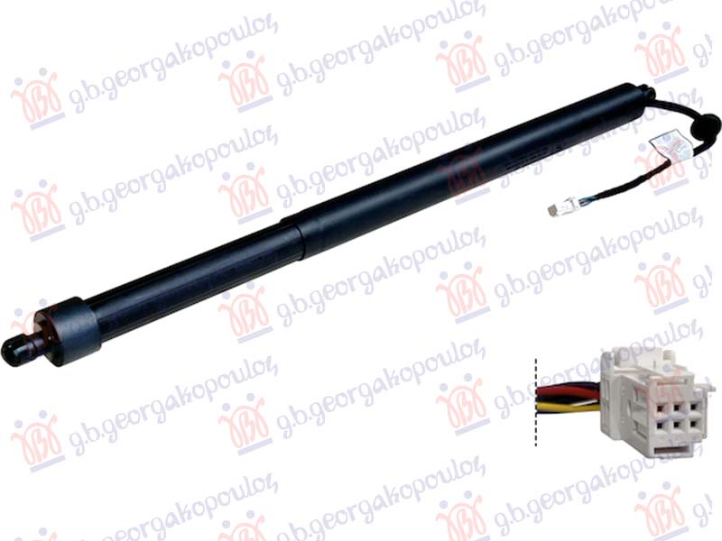 AMORTIZER GEPEK VRATA ELEKTRICNI (SA AUTOMATSKIM ZATVARANJEM) (6 PIN) PEUGEOT 5008 2016-2020 (MC/MR/MJ/M4)