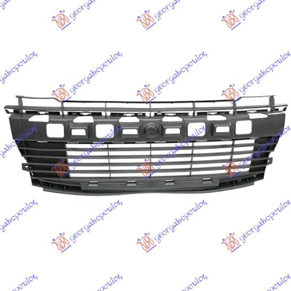 CENTRALNA RESETKA MAT-CRNA PEUGEOT 206+ (PLUS) 2009-2013 (2L/2M)
