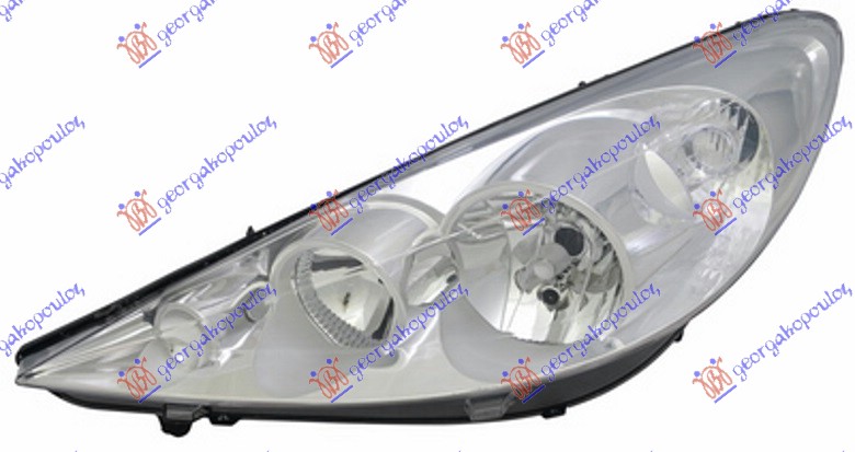 FAR ELEKTRICNI (TYC) PEUGEOT 206+ (PLUS) 2009-2013 (2L/2M)