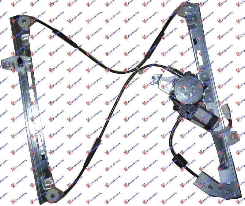 PODIZAC PREDNJEG PROZORA ELEKTRICNI 5 VRATA PEUGEOT 206+ (PLUS) 2009-2013 (2L/2M)