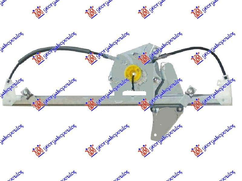 PODIZAC PREDNJEG PROZORA ELEKTRICNI (BEZ MOTORA) 5 VRATA PEUGEOT 2008 I 2016-2019 (CU)