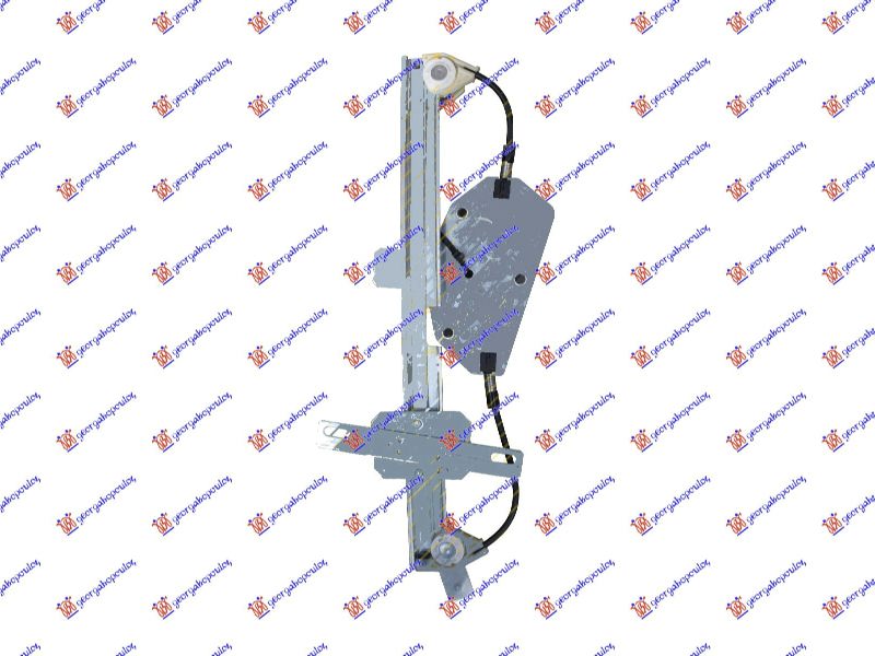 PODIZAC ZADNJEG PROZORA ELEKTRICNI (BEZ MOTORA) (A KVALITET) PEUGEOT 208 I 2012-2015 (CA/CC)