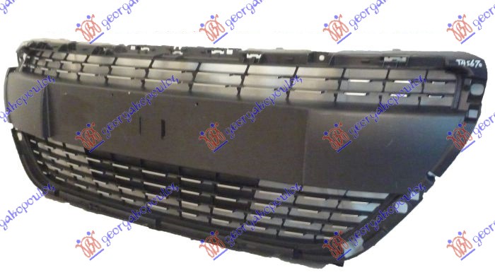 CENTRALNA RESETKA (SA LAJSNOM) (ALLURE) PEUGEOT 208 I 2015-2019 (CA/CC)