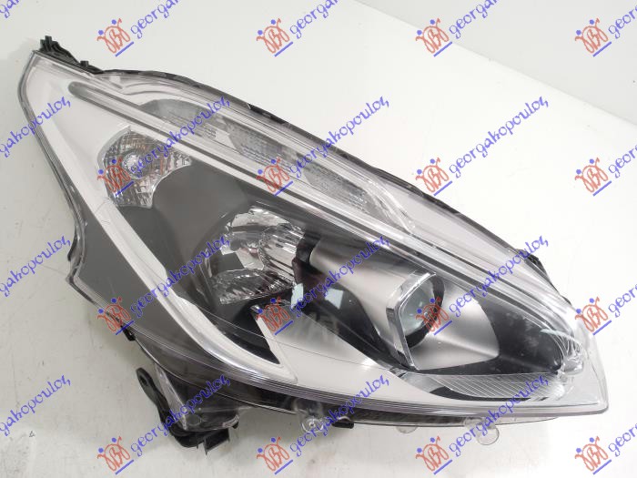 FAR ELEKTRICNI (H7/H7) SA LED DNEVNIM SVETLOM (VALEO) PEUGEOT 208 I 2015-2019 (CA/CC)