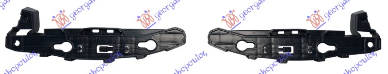 NOSAC ZADNJEG BRANIKA GORNJI BOCNI PLASTICNI (SET) PEUGEOT 208 II 2023- (UB/UP/UW/UJ)