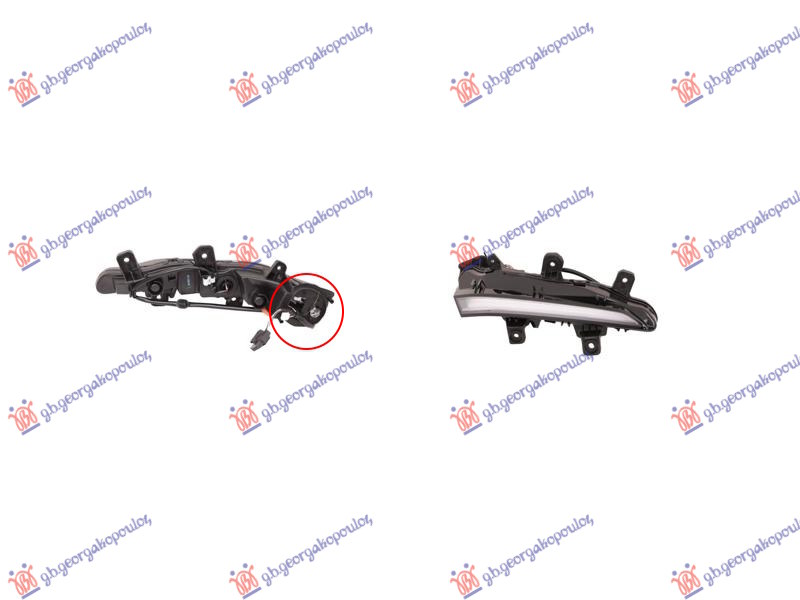 DNEVNO SVETLO LED PEUGEOT 2008 II 2019-2023 (CU)