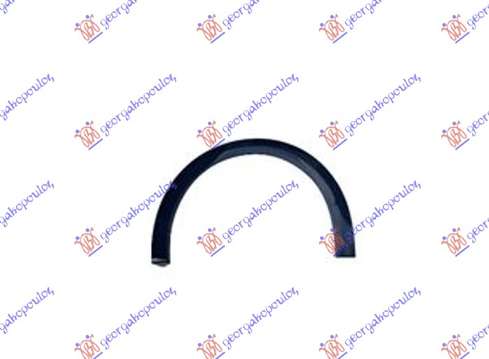 RUB PLASTICNI PREDNJEG BLATOBRANA PEUGEOT 208 II 2023- (UB/UP/UW/UJ)