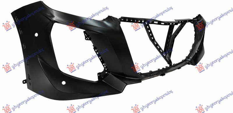 PREDNJI BRANIK PEUGEOT 208 II od 2023 (OTVORI ZA RUB) (4 PDC SENZORA) (UB/UP/UW/UJ)