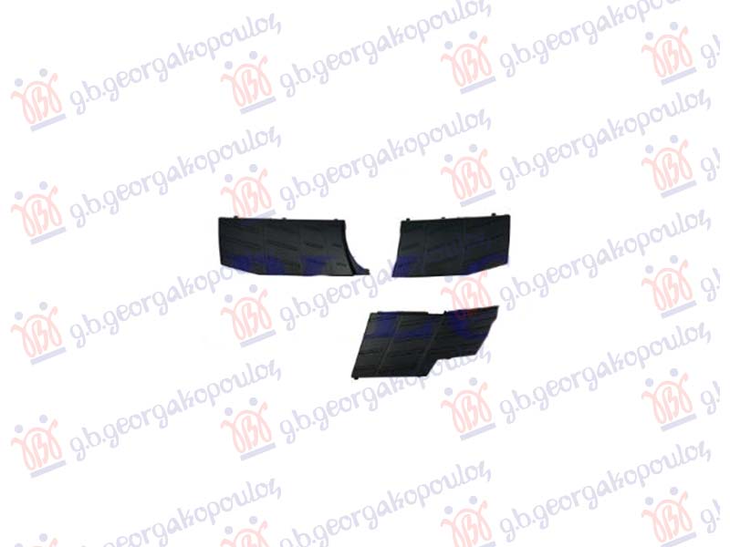 POKLOPAC PVC MASKE UNUTRASNJI (SET 3 KOM) PEUGEOT 208 II 2023- (UB/UP/UW/UJ)