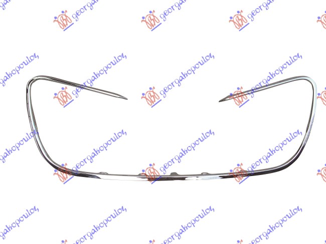OKVIR PVC MASKE GORNJI HROM PEUGEOT 508 I 2011-2015 (8D)