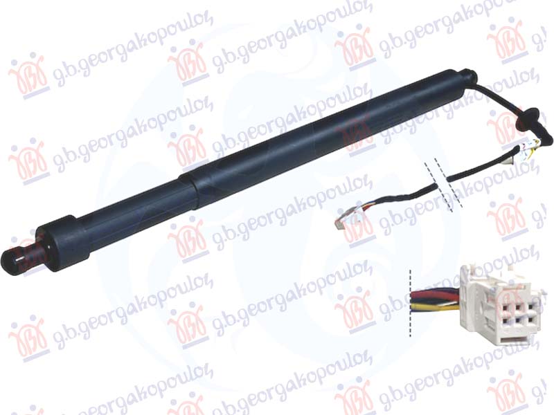 AMORTIZER GEPEK VRATA ELEKTRICNI (SA AUTOMATSKIM ZATVARANJEM) (6 PIN) PEUGEOT 508 II 2018-2023 (FB/FH/F3/FC/FJ/F4)