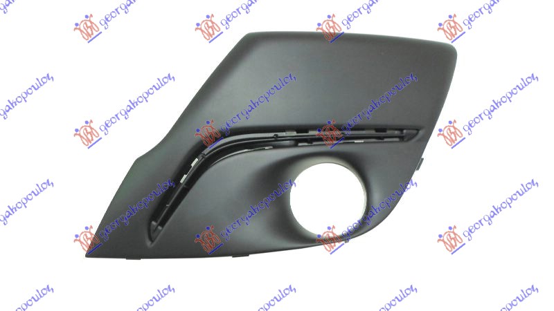 RESETKA PREDNJEG BRANIKA (SA MAGLENKOM) (SA LED DNEVNIM SVETLOM) PEUGEOT 107 2012-2014 (PM/PN)