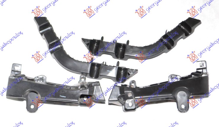 NOSAC ZADNJEG BRANIKA PLASTICNI (SET 4 KOM) PEUGEOT 301 2012-2017