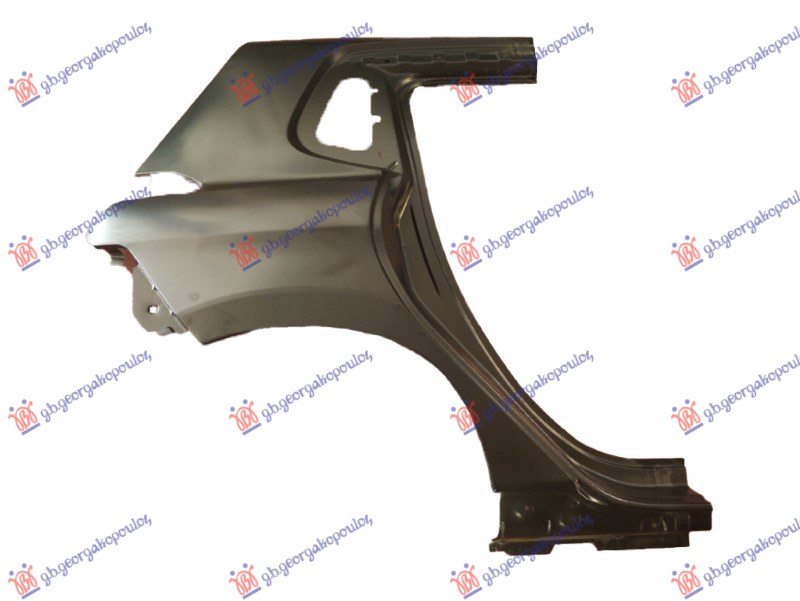 ZADNJI BLATOBRAN PEUGEOT 2008 I 2016-2019 (CU)