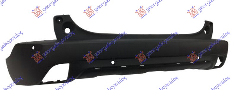 ZADNJI BRANIK (OTVORI ZA LAJSNU) (4 PDC SENZORI) PEUGEOT 2008 I 2016-2019 (CU)