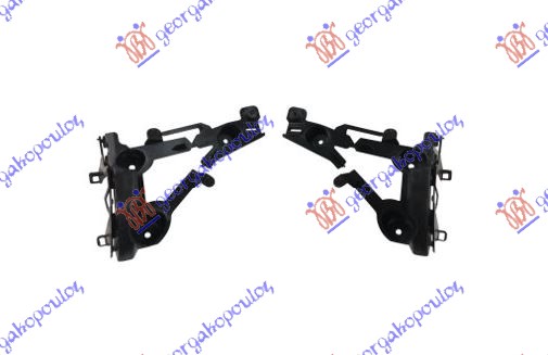 NOSAC SINE ZADNJEG BRANIKA BOCNI PLASTICNI (SET) PEUGEOT 2008 I 2016-2019 (CU)