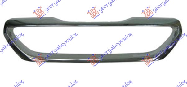 OKVIR PVC MASKE HROM PEUGEOT 2008 I 2013-2016 (CU)