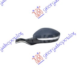 RETROVIZOR ELEKTRICNI SA GREJACEM PM (MIGAVAC) (9 PIN) (HROM NOSAC) (KONVEKSNO STAKLO) PEUGEOT 2008 I 2013-2016 (CU)