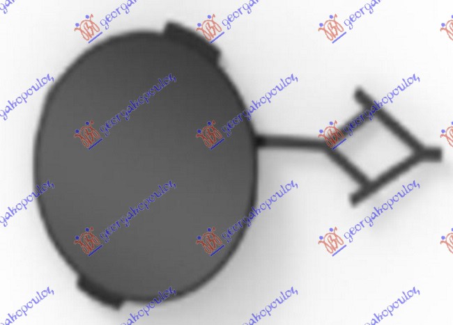 POKLOPAC KUKE ZADNJEG BRANIKA PEUGEOT 2008 I 2013-2016 (CU)