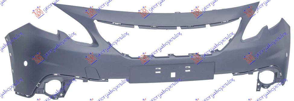 PREDNJI BRANIK PM GORNJI (OTVORI ZA RUBOVE) (2 PDC SENZORI) (ALLURE/GT-LINE) PEUGEOT 2008 I 2016-2019 (CU)