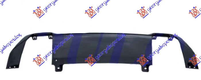 SPOJLER ZADNJEG BRANIKA (2 OTVORA ZA CEVI AUSPUHA) PEUGEOT 2008 II 2019-2023 (CU)