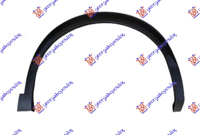 RUB PLASTICNI PREDNJEG BLATOBRANA PEUGEOT 2008 II 2019-2023 (CU)
