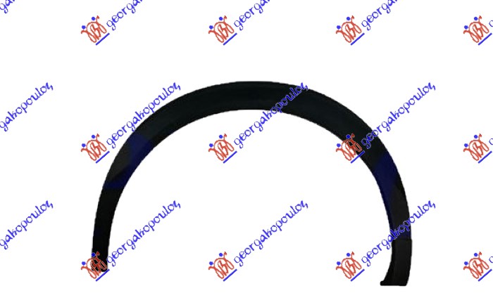 RUB PLASTICNI ZADNJEG BLATOBRANA PEUGEOT 2008 II 2019-2023 (CU)