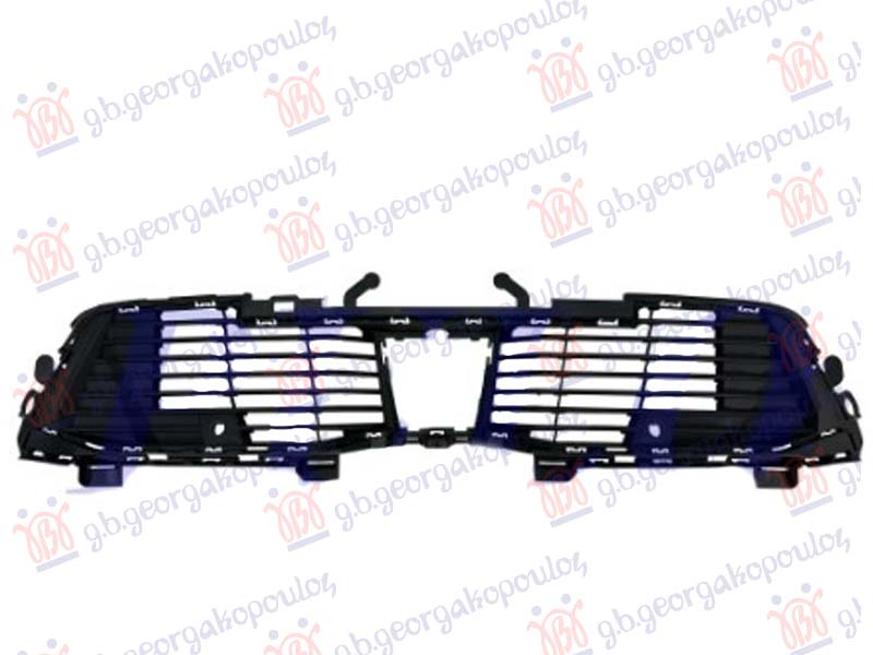 CENTRALNA RESETKA (2 PDC SENZORA) PEUGEOT 2008 II 2023- (UD/US/UY/UJ/UR/UC)