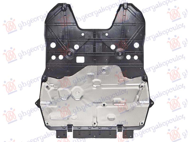 ZASTITA MOTORA PREDNJA PLASTICNA (SA ALUMINIJUMOM) (A KVALITET) PEUGEOT 308 II 2013-2017 (LB/LP/LW/LH/L3)