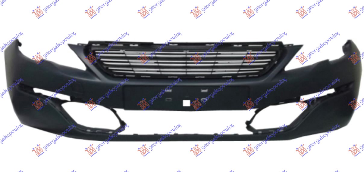 PREDNJI BRANIK PM (BEZ MAGLENKI) PEUGEOT 308 II 2013-2017 (LB/LP/LW/LH/L3)